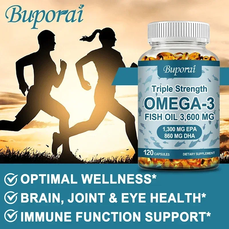 Omega 3 Fish Oil - Supports Ey - Omega 3 Fish Oil recension och pris