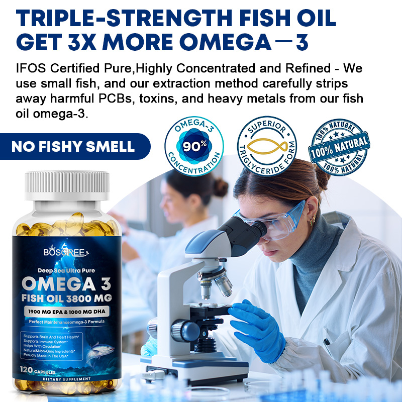 Omega 3 Fish Oil Supplement, E - Omega 3 Fish Oil recension och pris