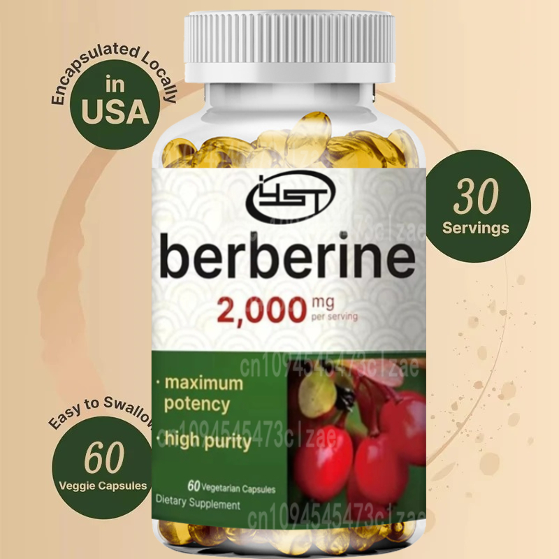 Berberine Supplement | 60 Vege - Berberine Hcl Capsule recension och pris
