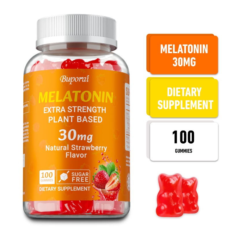 Melatonin 30mg - Calm The Mind - Melatonin Sleep Gummy recension och pris