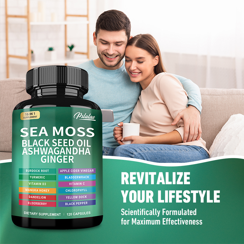 Sea Moss | Black Seed Oil | As - Black Seed Oil Capsule recension och pris