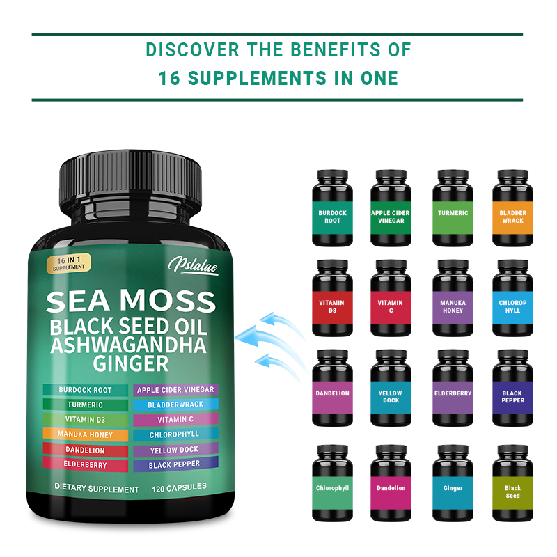 Sea Moss | Black Seed Oil | As - Black Seed Oil Capsule recension och pris