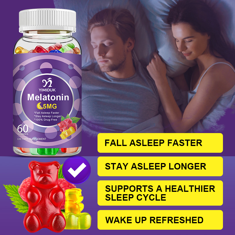 Melatonin Gummies 5Mg, Support - Melatonin Sleep Gummy recension och pris