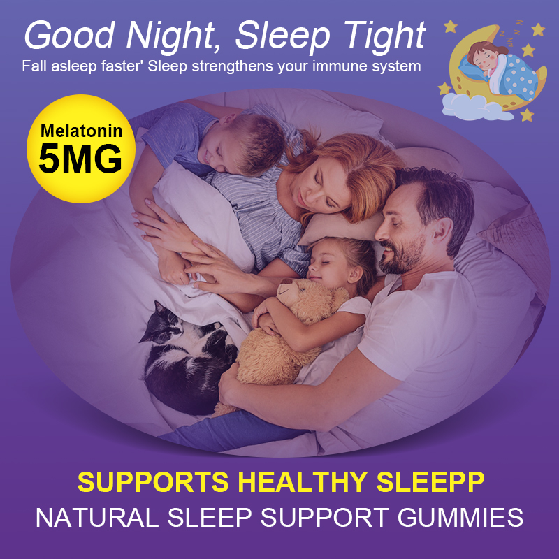 Melatonin Gummies 5Mg, Support - Melatonin Sleep Gummy recension och pris