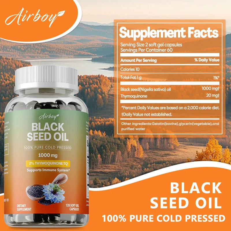 Black Seed Oil Capsules - Bene - Black Seed Oil Capsule recension och pris