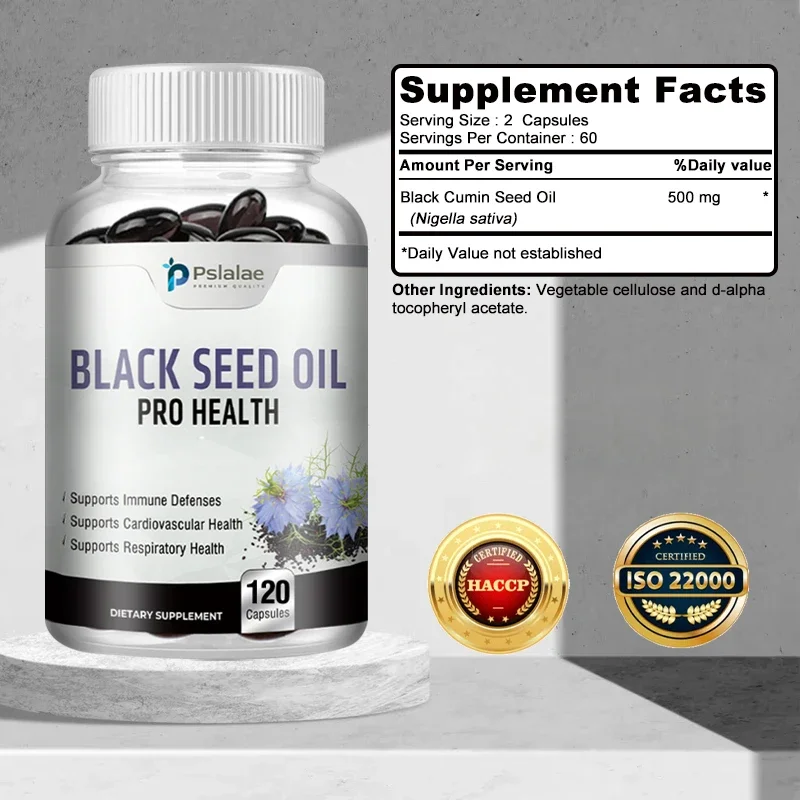 Black Seed Oil Capsules - Supp - Black Seed Oil Capsule recension och pris