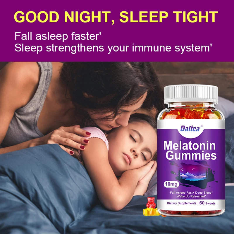 Melatonin 10 Mg Supplement | P - Melatonin Sleep Gummy recension och pris