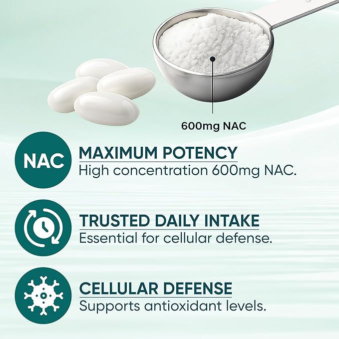 NAC 600mg Softgels with NAD+ C - Mct Oil Coconut recension och pris