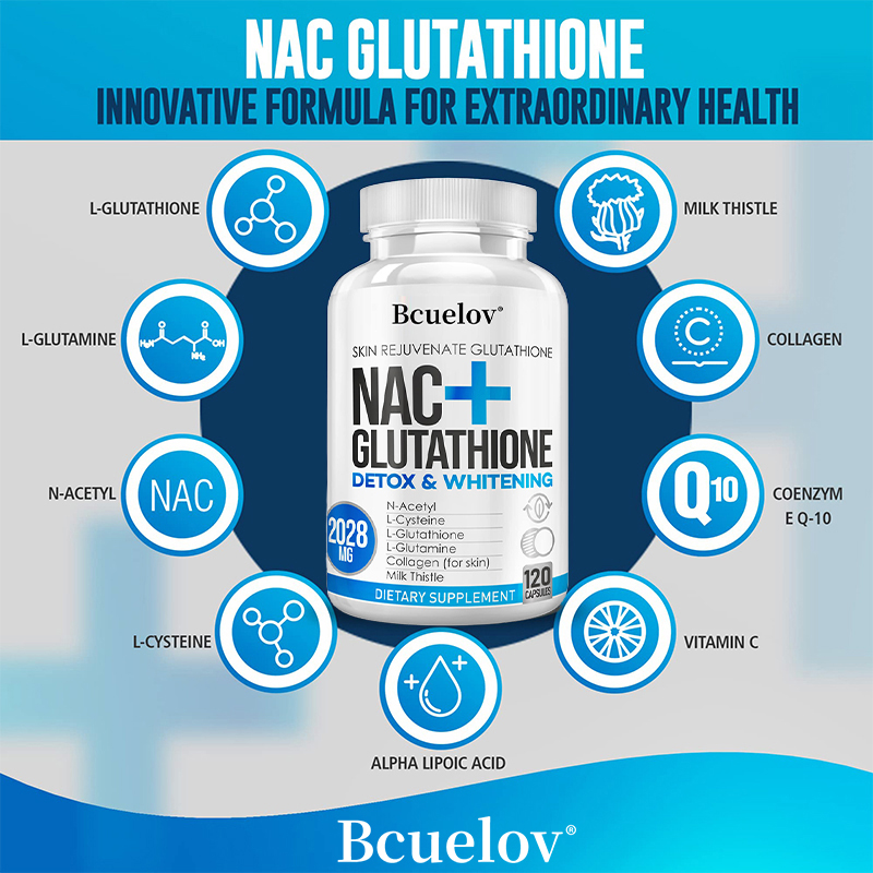 NAC Glutathione + Milk Thistle - Nac N Acetyl Cysteine recension och pris