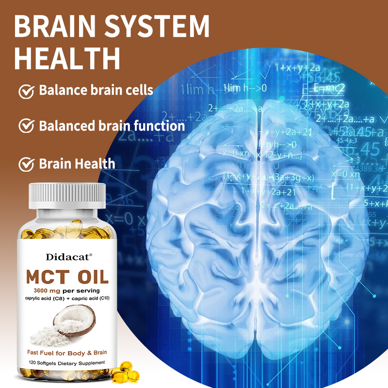 MCT Oil 3600 mg C8 C10 Capsule - Mct Oil Coconut recension och pris