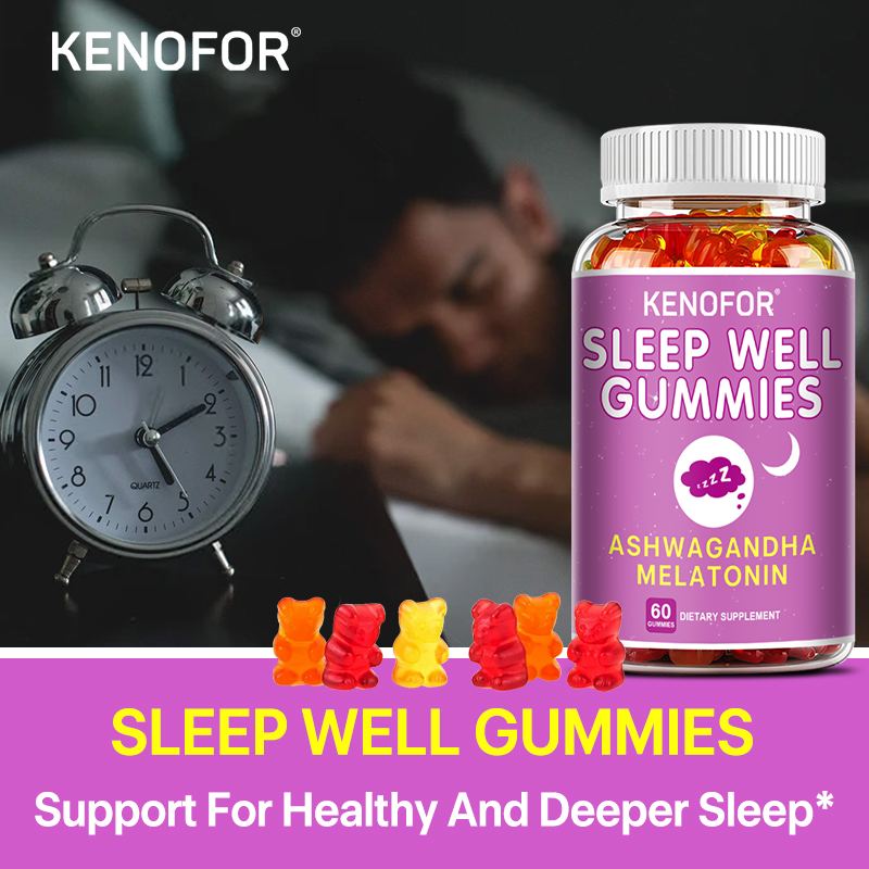 Melatonin + Ashwagandha Gummie - Melatonin Sleep Gummy recension och pris