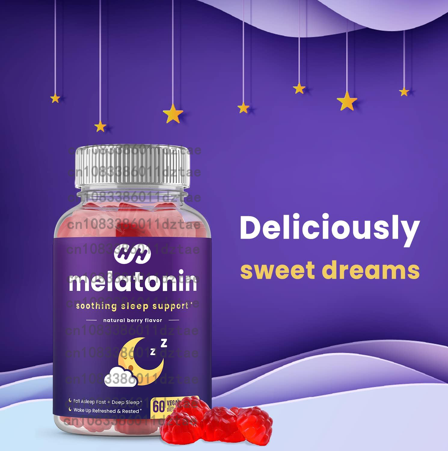 Melatonin Gummies - Sleep Aid, - Melatonin Sleep Gummy recension och pris
