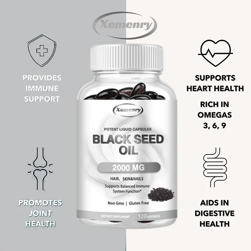 Vegan Black Seed Oil Capsules  - Black Seed Oil Capsule recension och pris