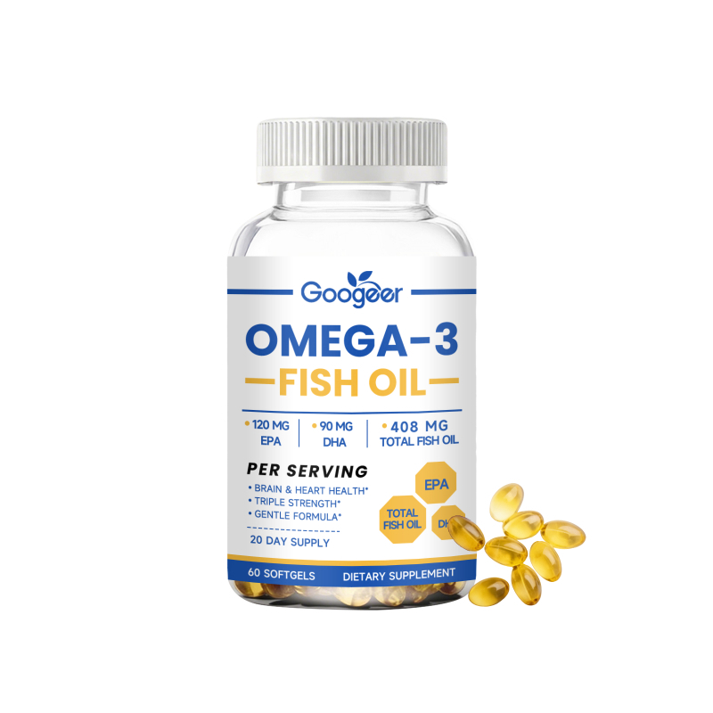 Fish Oil Softgels, Daily Energ - Omega 3 Fish Oil recension och pris