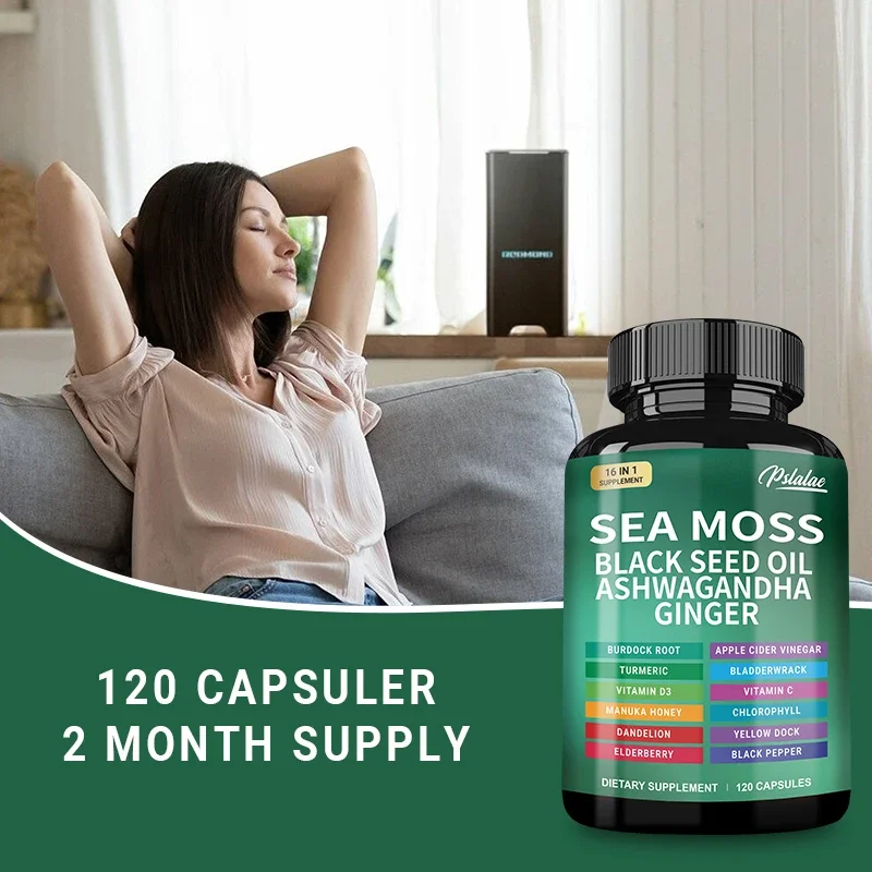 Sea Moss | Black Seed Oil | As - Black Seed Oil Capsule recension och pris
