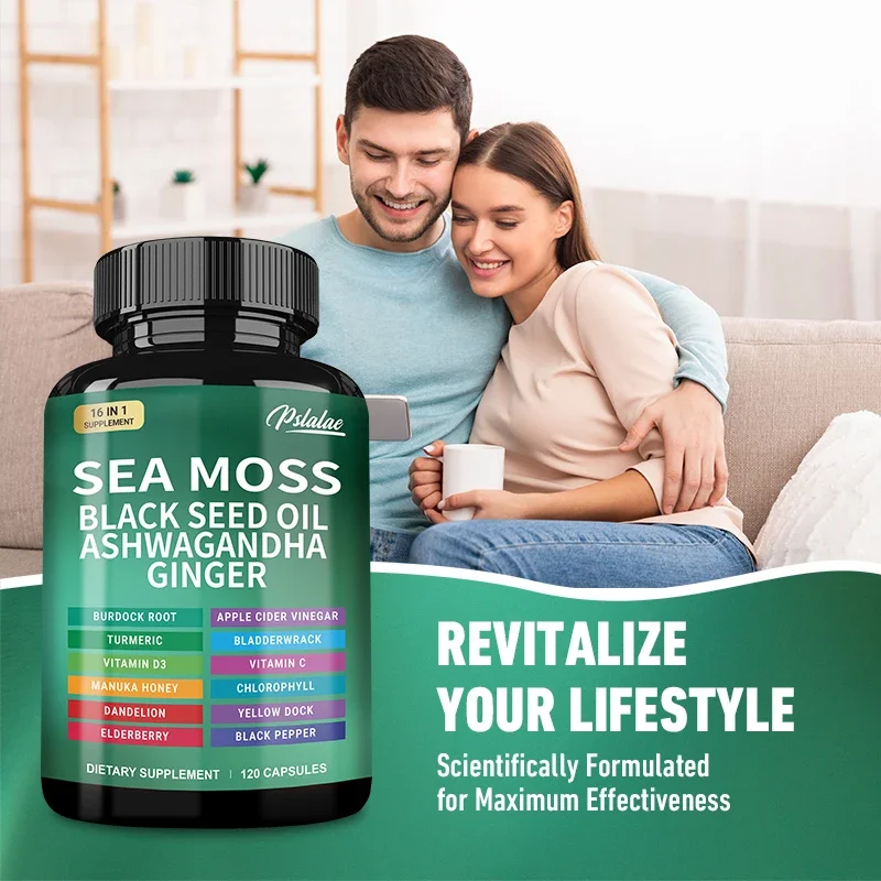 Sea Moss | Black Seed Oil | As - Black Seed Oil Capsule recension och pris