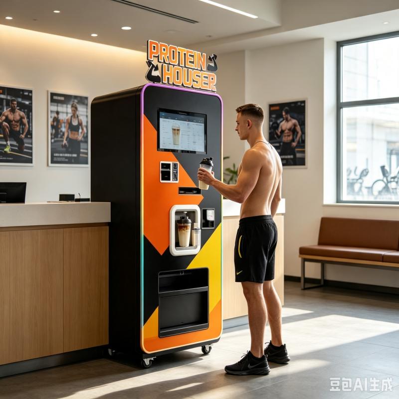 Automatic Protein Shake Vendin - Nutrition Sports Fitness recension och pris