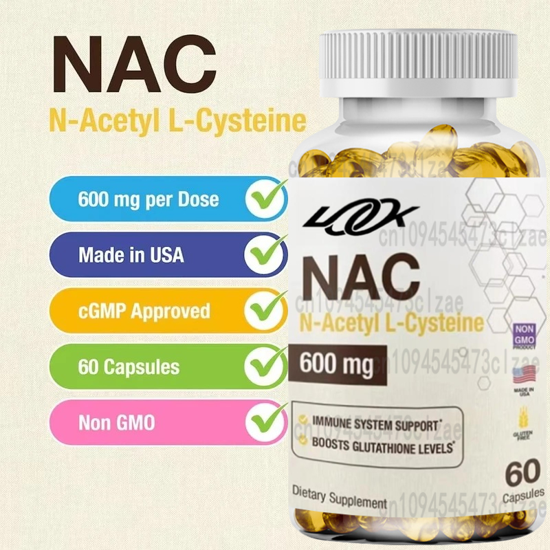 N-acetyl-L-cysteine (NAC) 600m - Nac N Acetyl Cysteine recension och pris