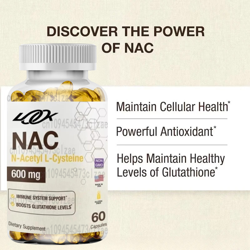 N-acetyl-L-cysteine (NAC) 600m - Nac N Acetyl Cysteine recension och pris