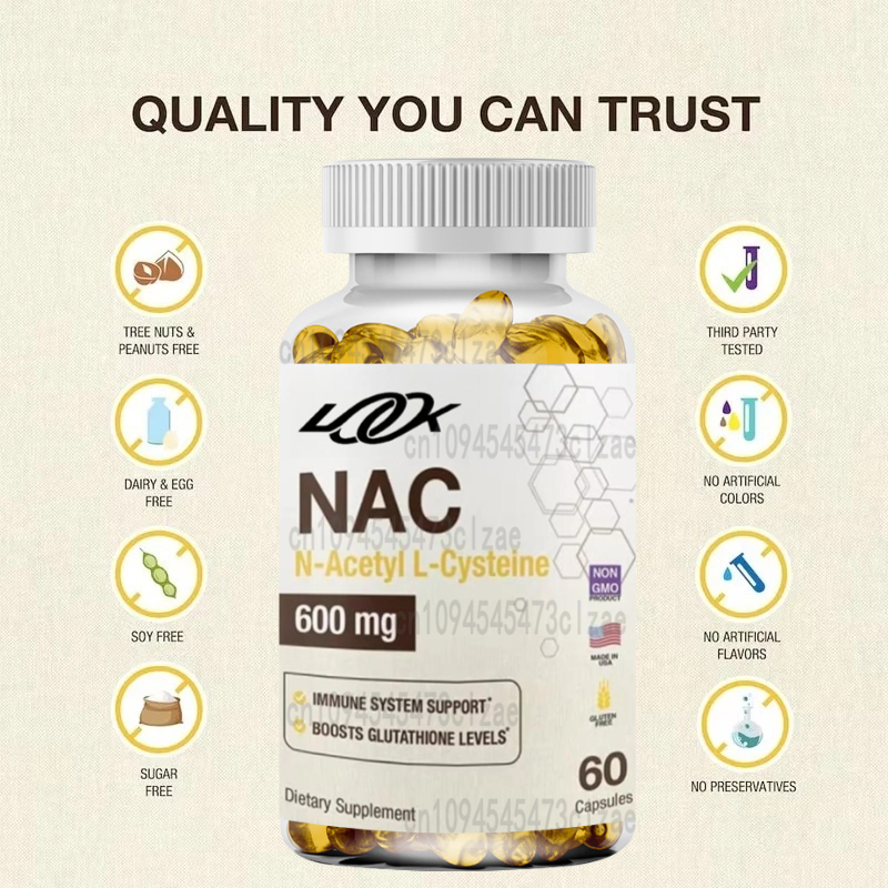 N-acetyl-L-cysteine (NAC) 600m - Nac N Acetyl Cysteine recension och pris