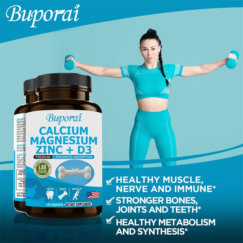 Calcium Magnesium Zinc Vitamin - Nutrition Zinc recension och pris