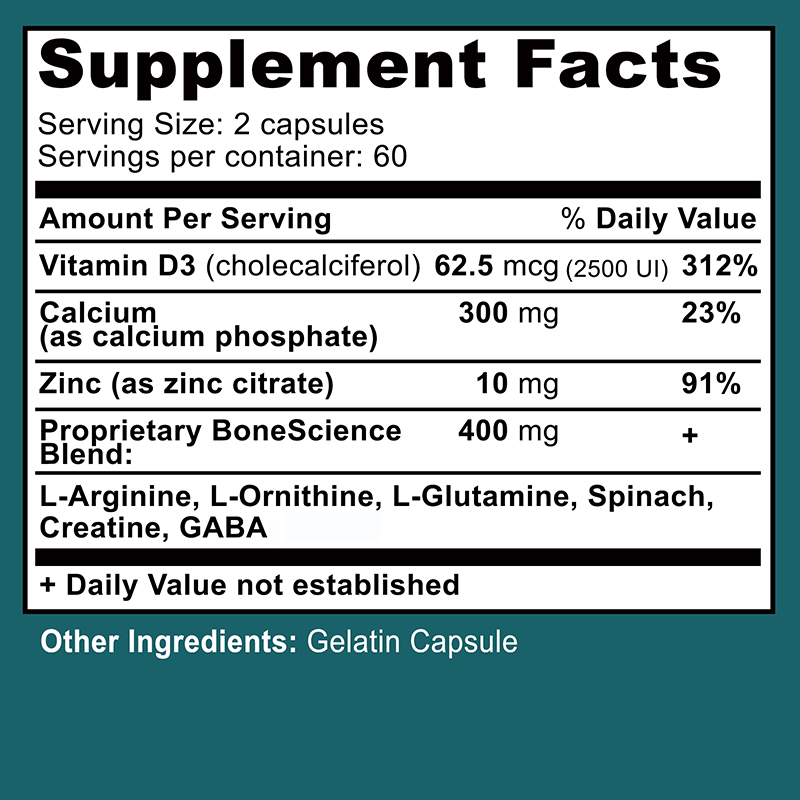 Natural Height Growth Maximize - Nutrition Zinc recension och pris