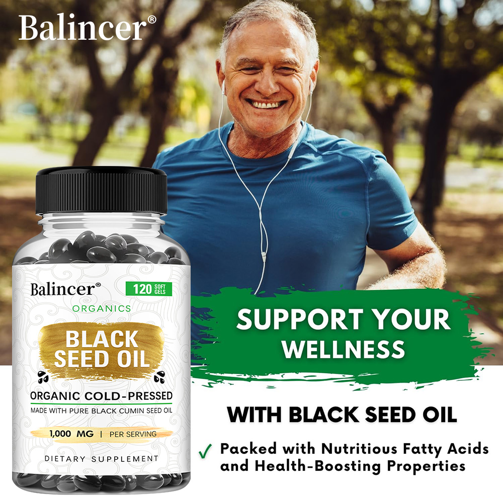 Organic Black Cumin Seed Oil 1 - Black Seed Oil Capsule recension och pris