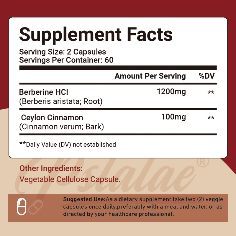 Berberine - Antioxidant, Suppo - Berberine Hcl Capsule recension och pris