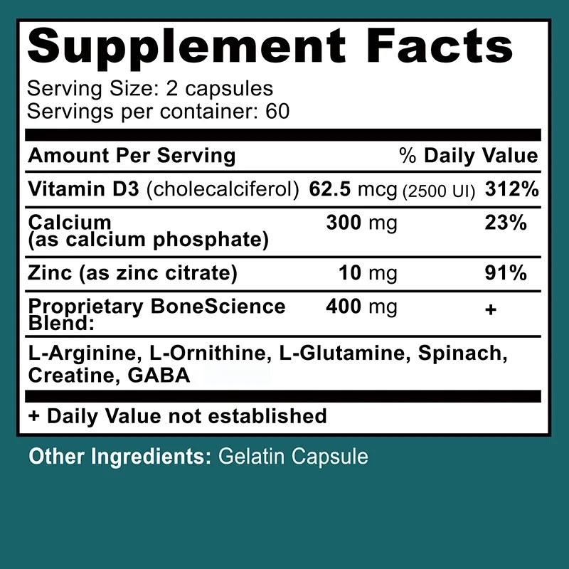Height Growth Supplement With  - Nutrition Zinc recension och pris