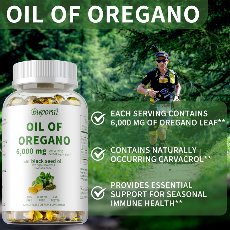 Oil of Oregano - Contains Blac - Black Seed Oil Capsule recension och pris