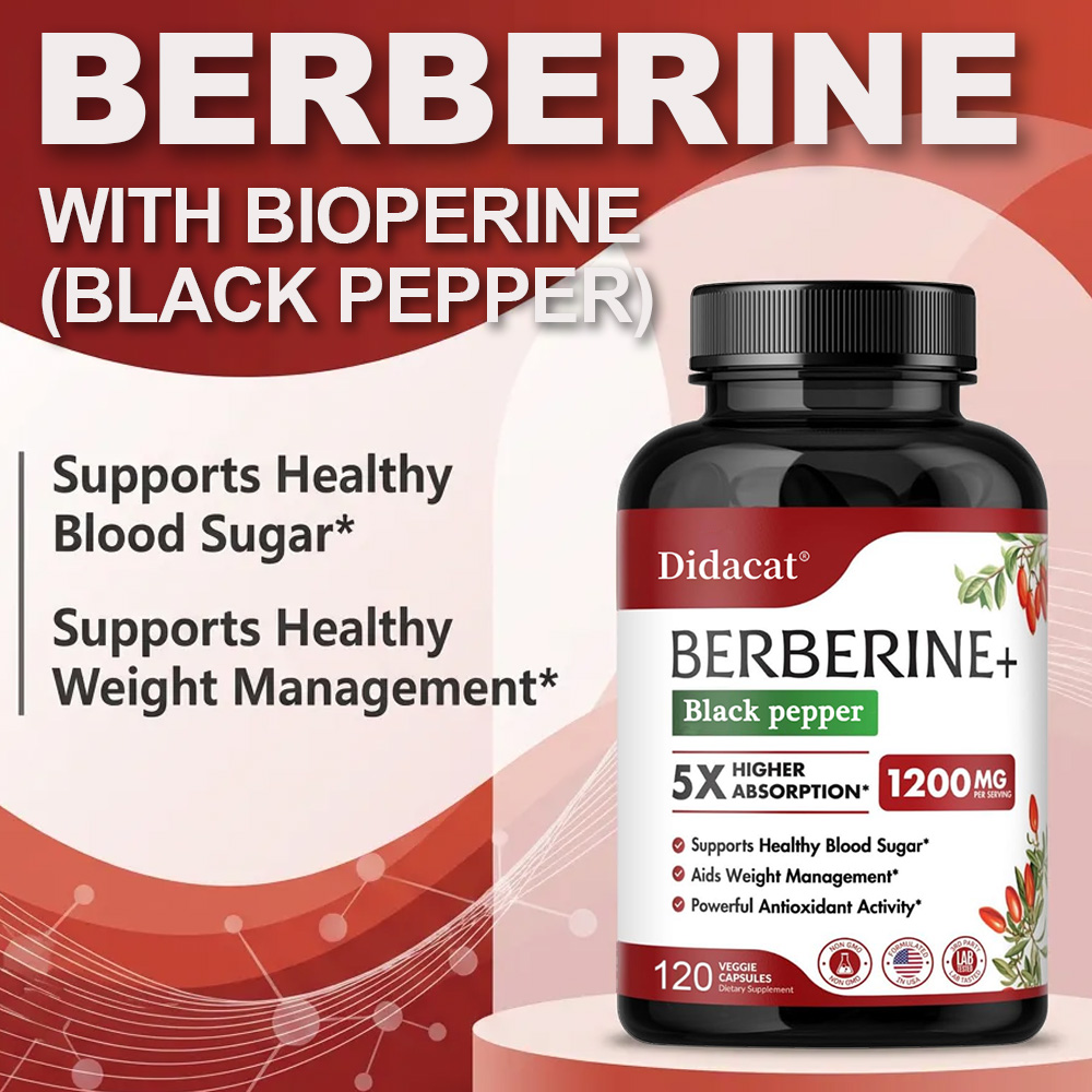 Berberine Supplement 1200mg -  - Berberine Hcl Capsule recension och pris