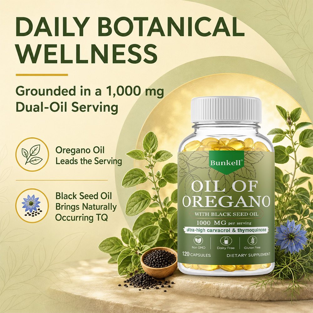 Oil of Oregano with Black Seed - Black Seed Oil Capsule recension och pris