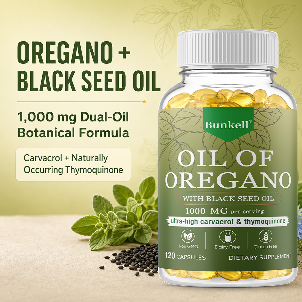 Oil of Oregano with Black Seed - Black Seed Oil Capsule recension och pris