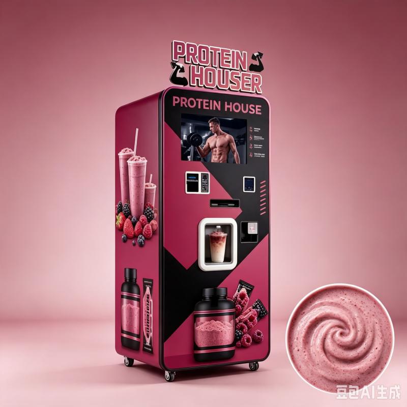 Protein Shake Vending Machine  - Nutrition Sports Fitness recension och pris
