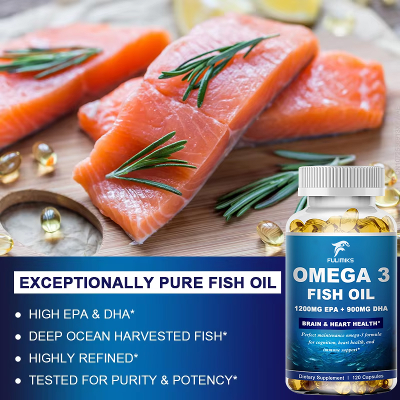 Buy 2 Get 2 Free! High Potency - Omega 3 Fish Oil recension och pris