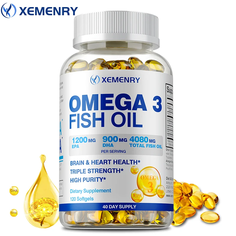 Omega-3 Fish Oil - Enhance Mem - Omega 3 Fish Oil recension och pris
