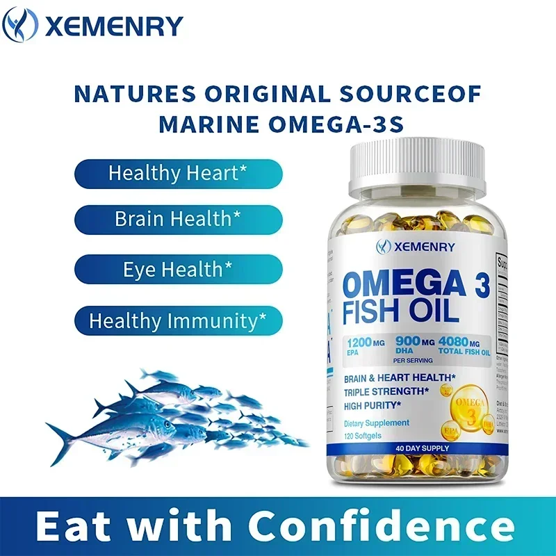 Omega-3 Fish Oil - Enhance Mem - Omega 3 Fish Oil recension och pris